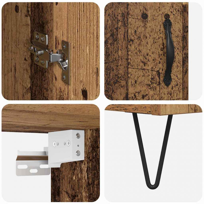 Highboard Stare drewno 69,5 x 34 x 180 cm