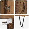 Highboard Stare drewno 69,5 x 34 x 180 cm