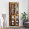 Highboard Montowane na ścianie Stare drewno 69,5 x 34 x 180 cm