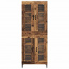Highboard Montowane na ścianie Stare drewno 69,5 x 34 x 180 cm