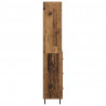 Highboard z szufladą 2 pcs Stare drewno Materiał drewnopochodny
