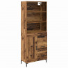 Highboard z szufladą Stare drewno 69,5 x 34 x 180 cm