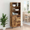 Highboard z szufladą Stare drewno 69,5 x 34 x 180 cm