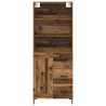 Highboard z szufladą Stare drewno 69,5 x 34 x 180 cm