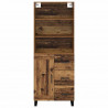 Highboard z szufladą Stare drewno 69,5 x 34 x 180 cm