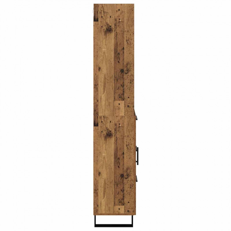 Highboard z szufladą Stare drewno 69,5 x 34 x 180 cm