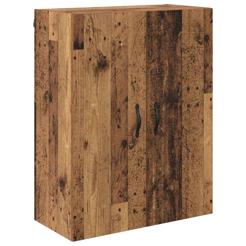 Highboard z szufladą 2 pcs Stare drewno Materiał drewnopochodny