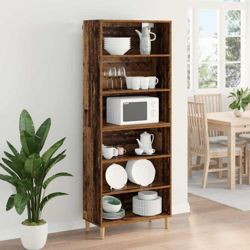 Highboard Stare drewno 69,5 x 32,5 x 180 cm