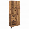 Highboard Montowane na ścianie Stare drewno 69,5 x 34 x 180 cm