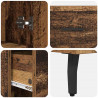 Highboard z szufladą 2 pcs Stare drewno Materiał drewnopochodny