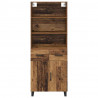Highboard z szufladą Stare drewno 69,5 x 34 x 180 cm