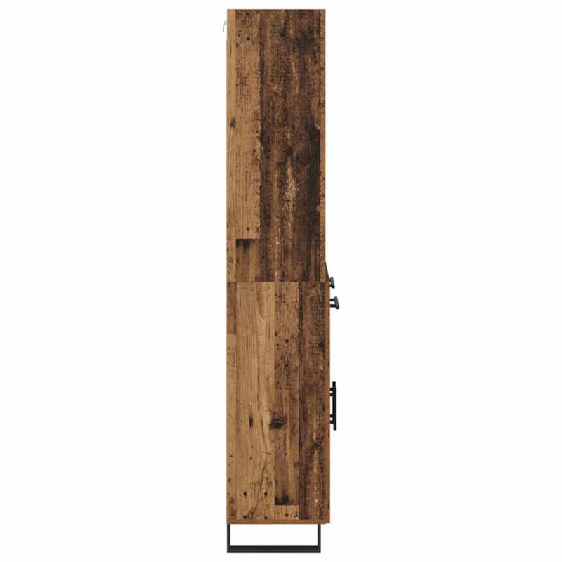 Highboard z szufladą Stare drewno 69,5 x 34 x 180 cm