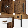 Highboard Stare drewno 69,5 x 32,5 x 180 cm