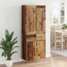 Highboard z szufladą Stare drewno 69,5 x 34 x 180 cm