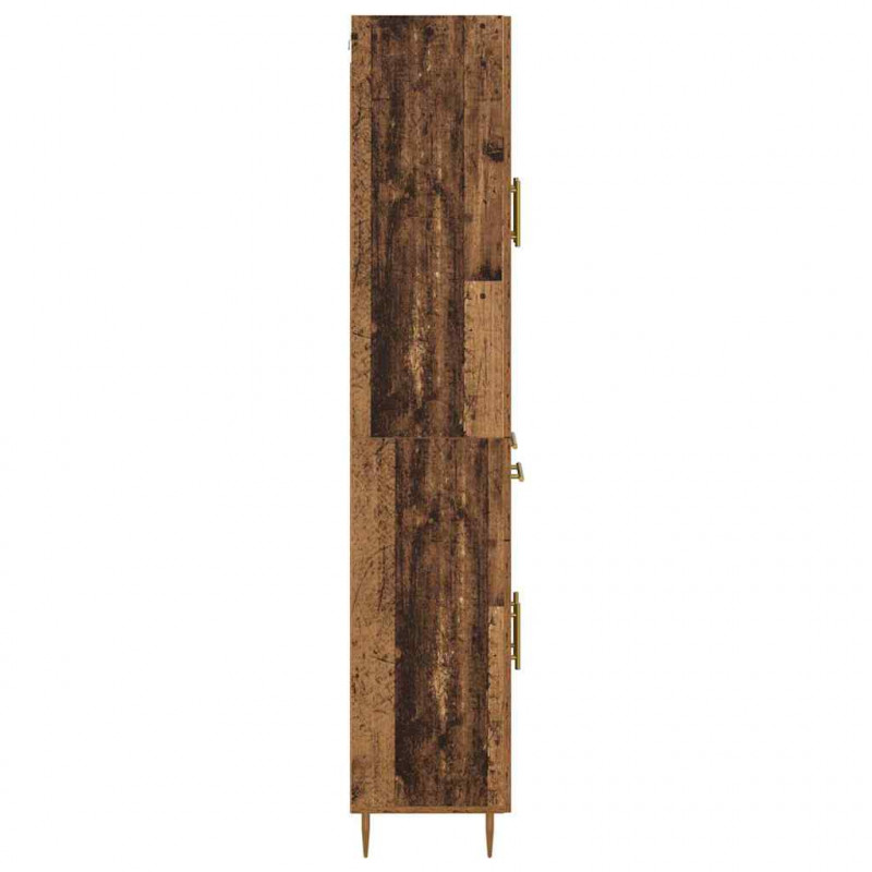Highboard z szufladą Stare drewno 69,5 x 34 x 180 cm