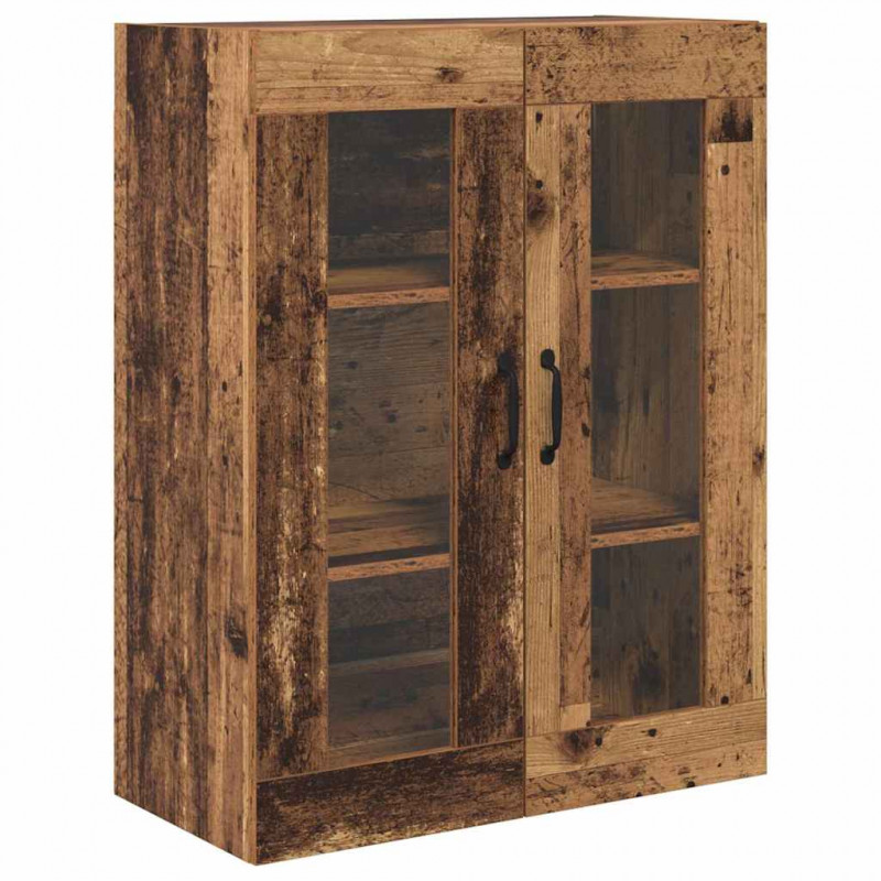 Highboard Montowane na ścianie Stare drewno 69,5 x 34 x 180 cm