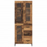 Highboard Montowane na ścianie Stare drewno 69,5 x 34 x 180 cm