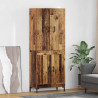 Highboard Montowane na ścianie Stare drewno 69,5 x 34 x 180 cm