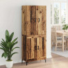 Highboard Montowane na ścianie Stare drewno 69,5 x 34 x 180 cm