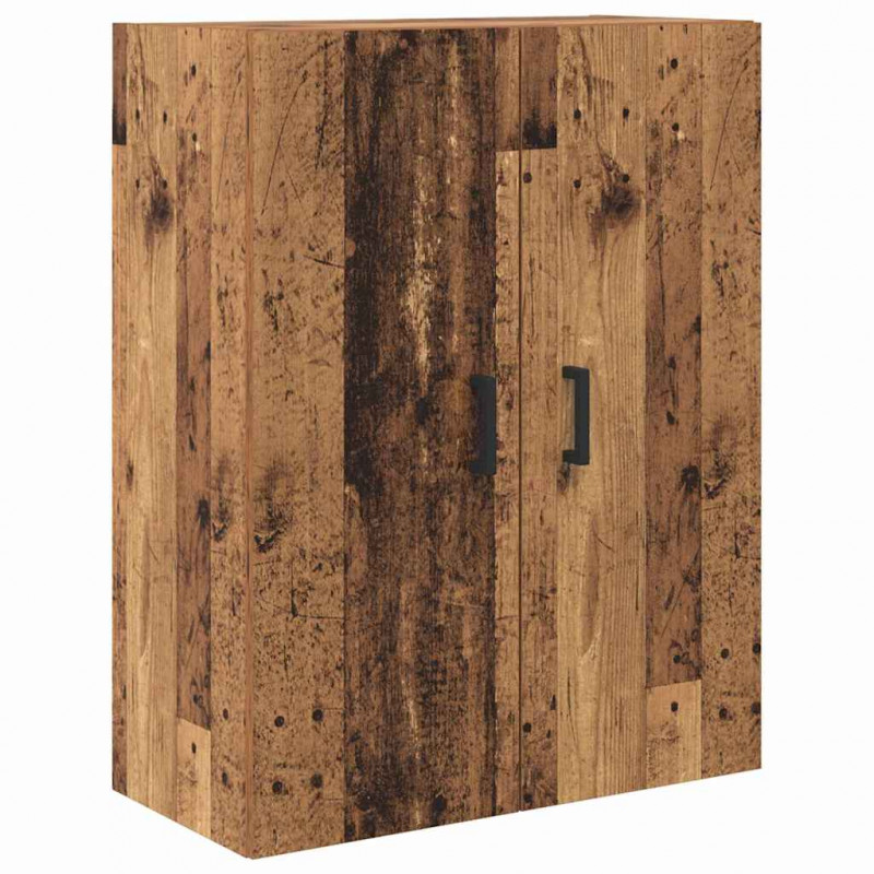 Highboard Montowane na ścianie Stare drewno 69,5 x 34 x 180 cm