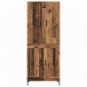 Highboard Montowane na ścianie Stare drewno 69,5 x 34 x 180 cm
