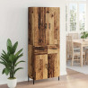 Highboard Montowane na ścianie Stare drewno 69,5 x 34 x 180 cm