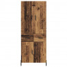 Highboard Montowane na ścianie Stare drewno 69,5 x 34 x 180 cm