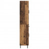 Highboard Montowane na ścianie Stare drewno 69,5 x 34 x 180 cm