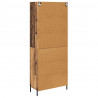 Highboard Montowane na ścianie Stare drewno 69,5 x 34 x 180 cm