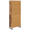 Highboard 2 pcs Stare drewno Materiał drewnopochodny