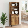 Highboard z szufladą Stare drewno 69,5 x 34 x 180 cm