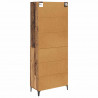 Highboard z szufladą Stare drewno 69,5 x 34 x 180 cm