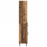 Highboard z szufladą Stare drewno 69,5 x 32,5 x 180 cm