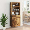 Highboard z szufladą Stare drewno 69,5 x 34 x 180 cm