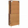 Highboard z szufladą Stare drewno 69,5 x 34 x 180 cm