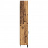 Highboard z szufladą Stare drewno 69,5 x 34 x 180 cm