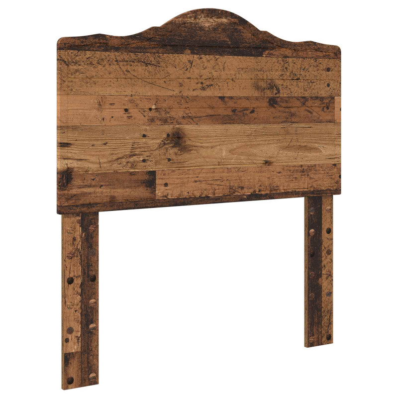 Ramka łóżka Stare drewno 75 x 190 cm Lite drewno sosnowe