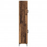 Highboard 2 pcs Stare drewno Materiał drewnopochodny
