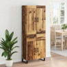 Highboard z szufladą Stare drewno 69,5 x 34 x 180 cm