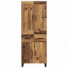 Highboard z szufladą Stare drewno 69,5 x 34 x 180 cm
