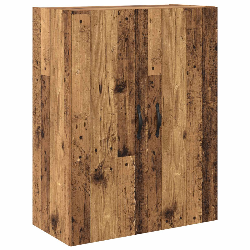 Highboard 2 pcs Stare drewno Materiał drewnopochodny