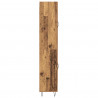 Highboard 2 pcs Stare drewno Materiał drewnopochodny