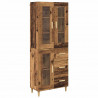 Highboard z szufladą Stare drewno 69,5 x 34 x 180 cm