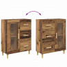 Highboard z szufladą Stare drewno 69,5 x 34 x 180 cm