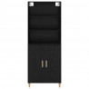 Highboard Czarny Dąb 69,5 x 32,5 x 180 cm