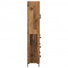 Highboard z szufladą 2 pcs Stare drewno Materiał drewnopochodny
