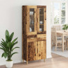 Highboard z szufladą Stare drewno 69,5 x 34 x 180 cm