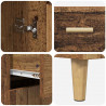 Highboard z szufladą Stare drewno 69,5 x 34 x 180 cm