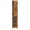 Highboard 2 pcs Stare drewno Materiał drewnopochodny
