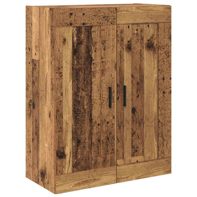 Highboard 2 pcs Stare drewno Materiał drewnopochodny